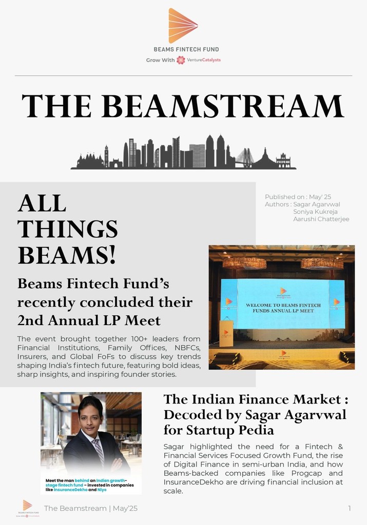 The Beamstream – May ’25 Edition
